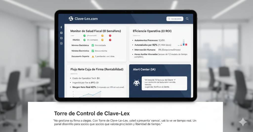 Dashboard de control para outsourcing Contable